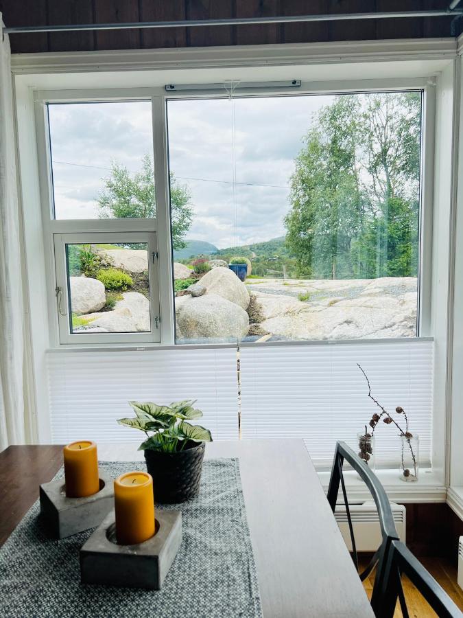 Flott Leilighet Pa Haugen I Sirdal Tjorhom Kültér fotó