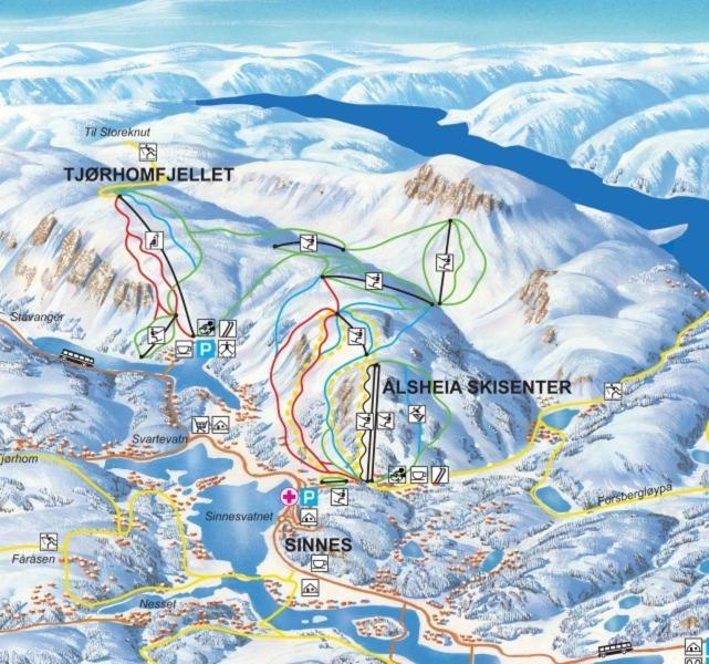 Flott Leilighet Pa Haugen I Sirdal Tjorhom Kültér fotó
