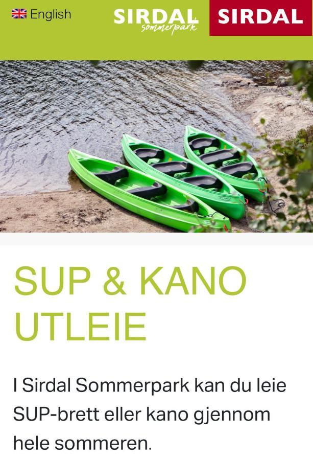 Flott Leilighet Pa Haugen I Sirdal Tjorhom Kültér fotó